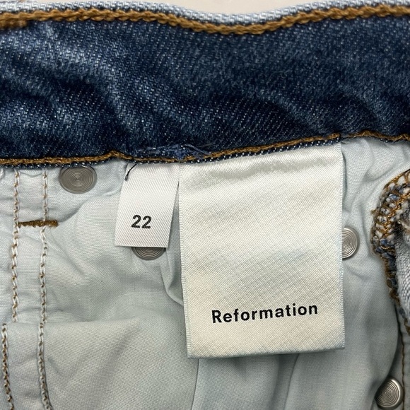 Reformation High Rise Skinny Jeans - Picture 4 of 8